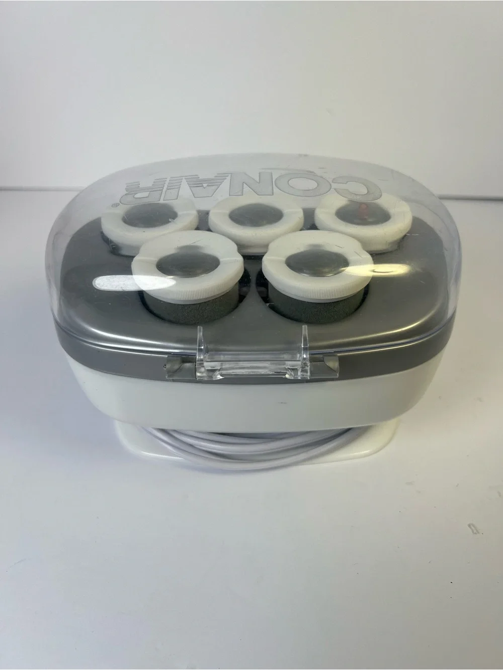 Conair Instant Heat Hairsetter 5 Jumbo Hot Rollers Travel Set Dual Voltage Hair